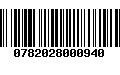 Código de Barras 0782028000940