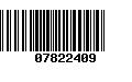 Código de Barras 07822409