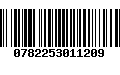 Código de Barras 0782253011209