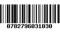 Código de Barras 0782796031030