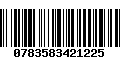 Código de Barras 0783583421225