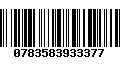 Código de Barras 0783583933377