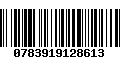 Código de Barras 0783919128613