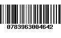 Código de Barras 0783963004642