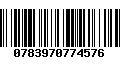 Código de Barras 0783970774576