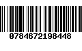 Código de Barras 0784672198448