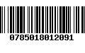 Código de Barras 0785018012091