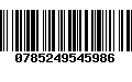 Código de Barras 0785249545986