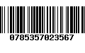 Código de Barras 0785357023567