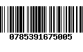 Código de Barras 0785391675005
