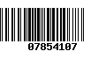 Código de Barras 07854107