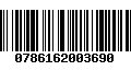 Código de Barras 0786162003690