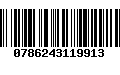 Código de Barras 0786243119913