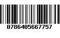 Código de Barras 0786405667757