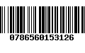 Código de Barras 0786560153126