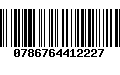 Código de Barras 0786764412227