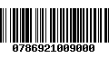 Código de Barras 0786921009000