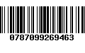 Código de Barras 0787099269463