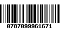 Código de Barras 0787099961671