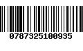 Código de Barras 0787325100935