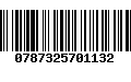 Código de Barras 0787325701132