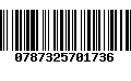 Código de Barras 0787325701736