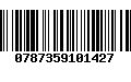 Código de Barras 0787359101427