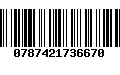 Código de Barras 0787421736670