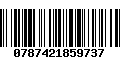Código de Barras 0787421859737