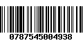 Código de Barras 0787545004938