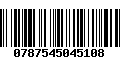Código de Barras 0787545045108