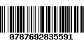 Código de Barras 0787692835591