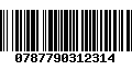 Código de Barras 0787790312314
