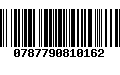 Código de Barras 0787790810162