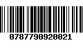 Código de Barras 0787790920021