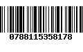 Código de Barras 0788115358178