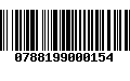 Código de Barras 0788199000154