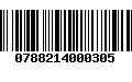 Código de Barras 0788214000305