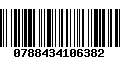 Código de Barras 0788434106382
