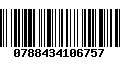 Código de Barras 0788434106757