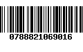Código de Barras 0788821069016