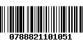 Código de Barras 0788821101051