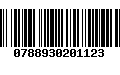 Código de Barras 0788930201123