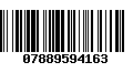 Código de Barras 07889594163