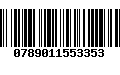 Código de Barras 0789011553353