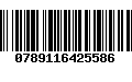 Código de Barras 0789116425586