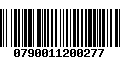 Código de Barras 0790011200277