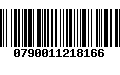 Código de Barras 0790011218166