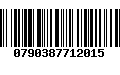 Código de Barras 0790387712015