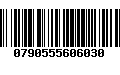 Código de Barras 0790555606030